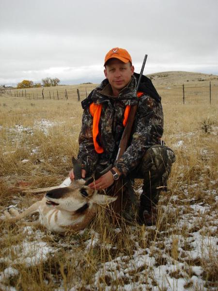 Wyoming pronghorn antelope hunting